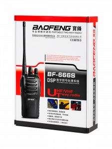 Рация Baofeng BF-666S (888S) черная